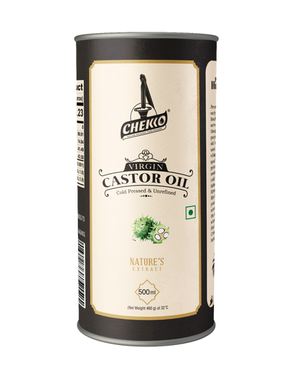 Chekko Cold Pressed Virgin Castor Oil 500 ml